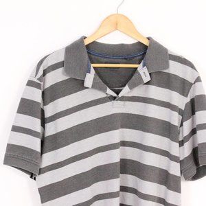 Arrow Grey Striped Polo